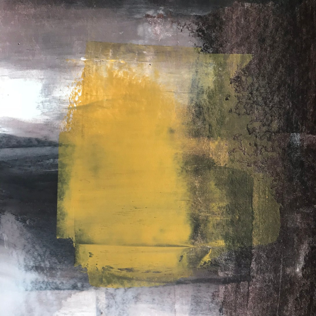 darkness of lightness II, acrylic, 140 x 140mm