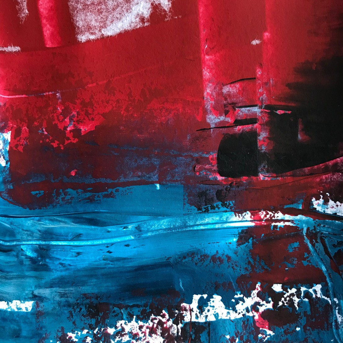 Formation, acrylic, 140 x 140mm