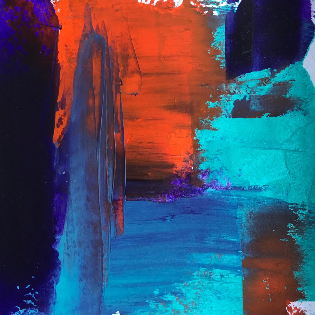 Core Contact 1, acrylic, 140 x 140mm